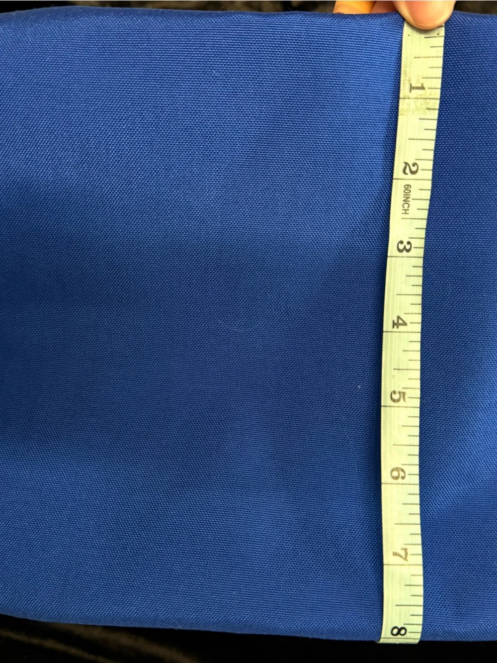 Supreme Royal Blue Cordura Duffel Bag with White Accents